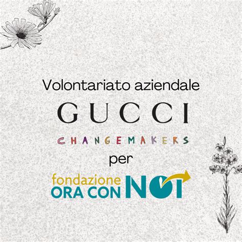 Programma di volontariato Gucci Changemakers 